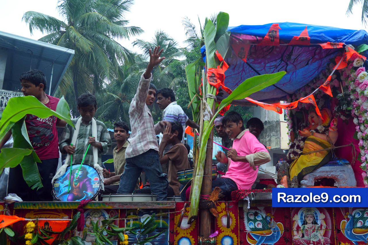 Razole Taluka Ganesh Nimajjanam